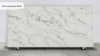 Noblle Quartz Q922 Arabescato White