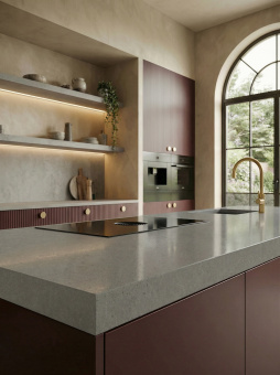 Quantra Quartz Concrete Tan 4510