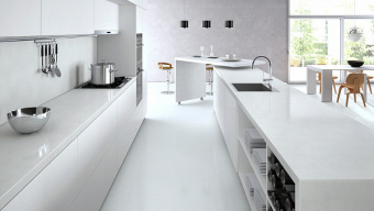 Caesarstone White Shimmer 3142