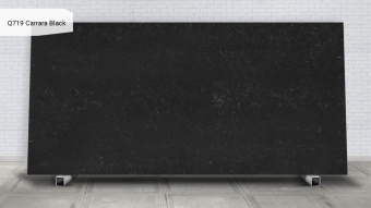 Noblle Quartz Q719 Carrara Black