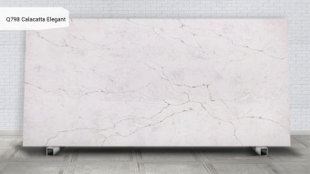 Noblle Quartz Q798 Calacatta Elegant