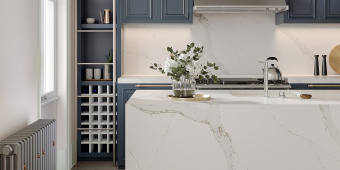 Quantra Quartz Calacatta Oro 9333