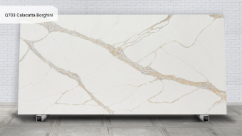 Noblle Quartz Q703 Calacatta Borghini