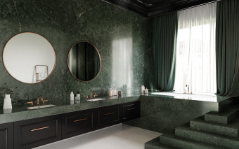 Silestone Jardin Emerald