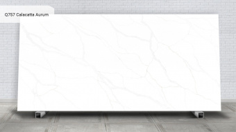 Noblle Quartz Q757 Calacatta Aurum