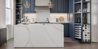 Quantra Quartz Calacatta Oro 9333