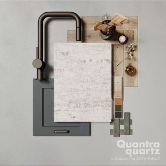 Quantra Quartz Baroque Harmony 9924