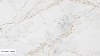 Noblle Quartz Q797 Calacatta True Light