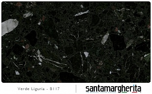 Столешница из камня SantaMargherita Mramor Verde Leguria D117