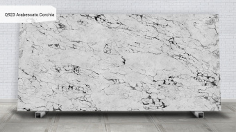 Noblle Quartz Q923 Arabescato Corchia
